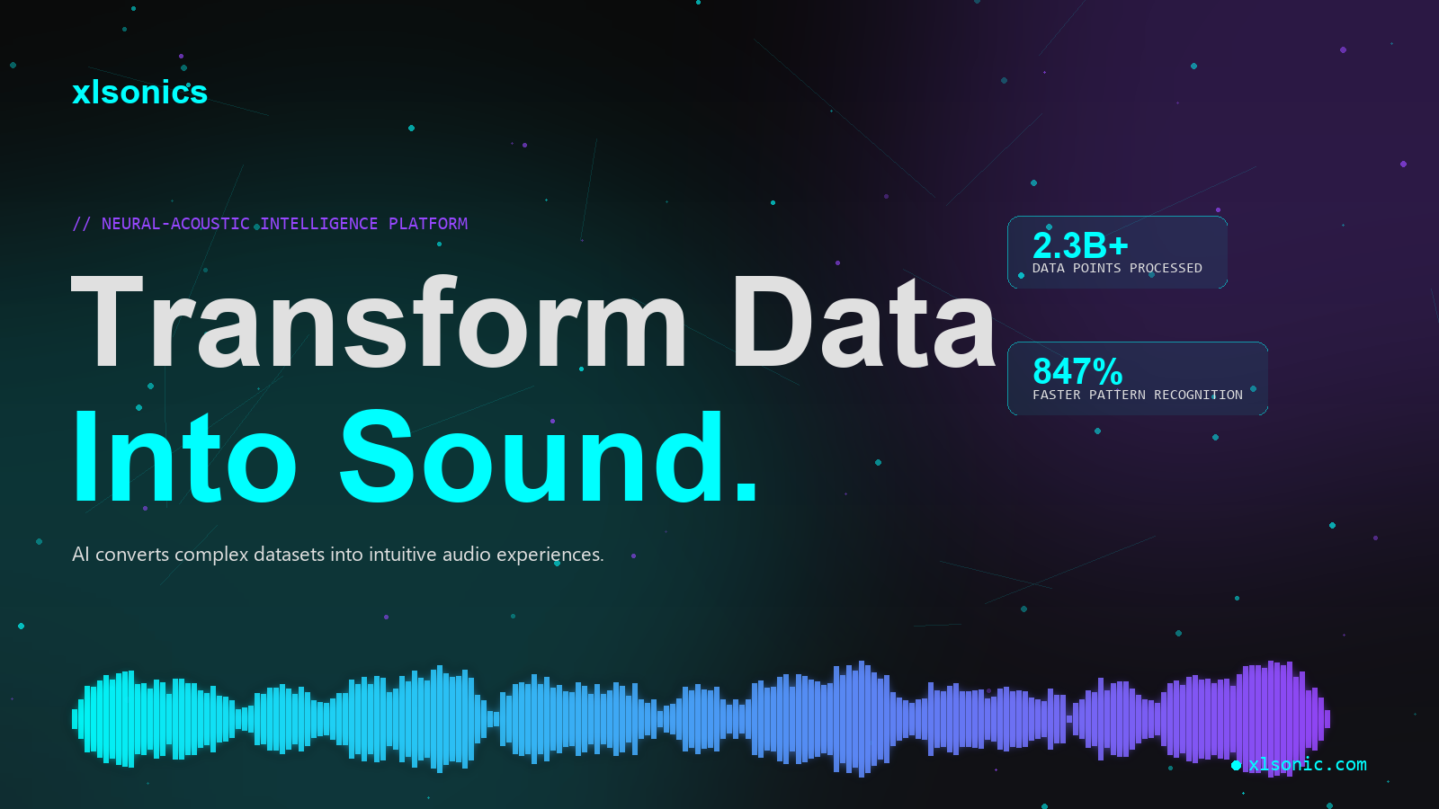 xlsonic — Transform Data Into Sound